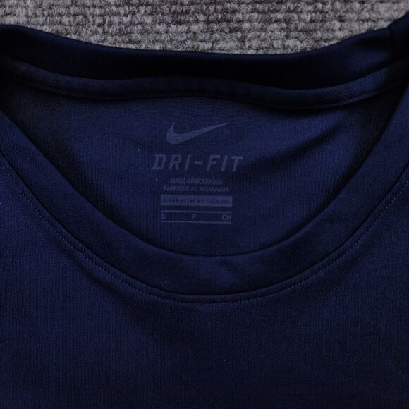 Nike Dri-Fit Men's Small FCB Soccer Camp United States 2017 Blue Short Sleeve - Picture 7 of 11